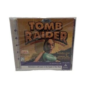 Tomb Raider Unfinished Business PC Game Factory Sealed Vintage Retro Y2K